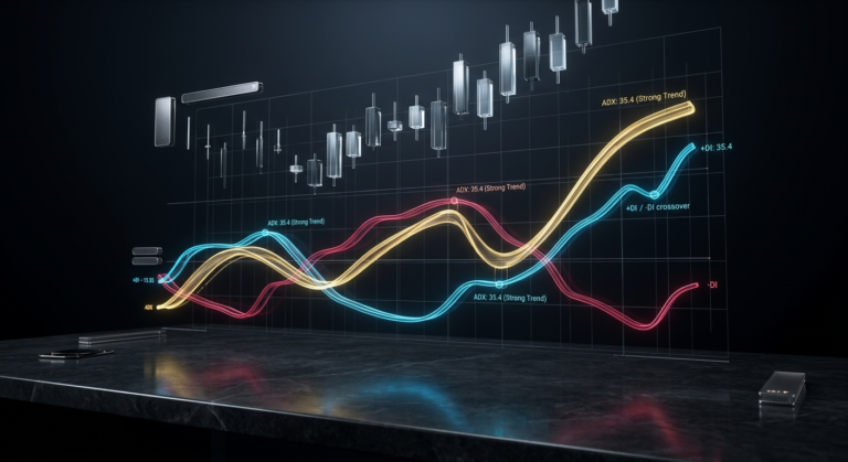 شاخص میانگین جهت دار (ADX)