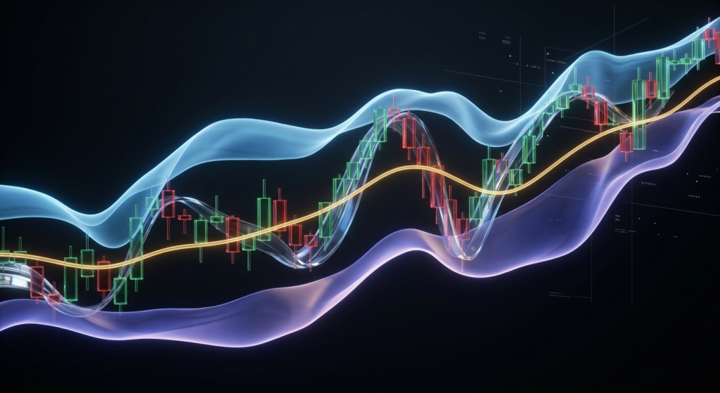 باندهای بولینگر یا Bollinger Bands
